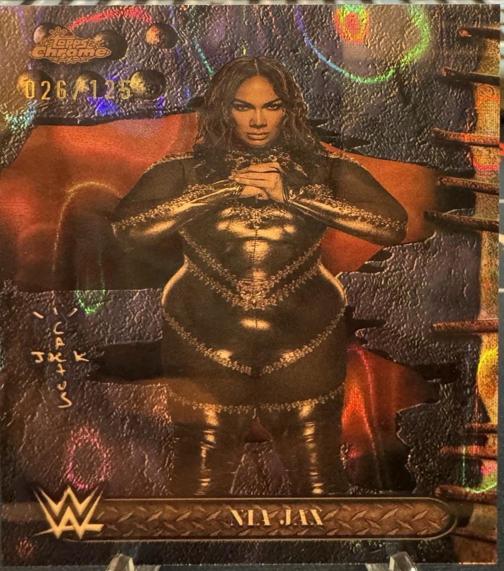 Nia Jax [Blue Sonar Refractor] #13