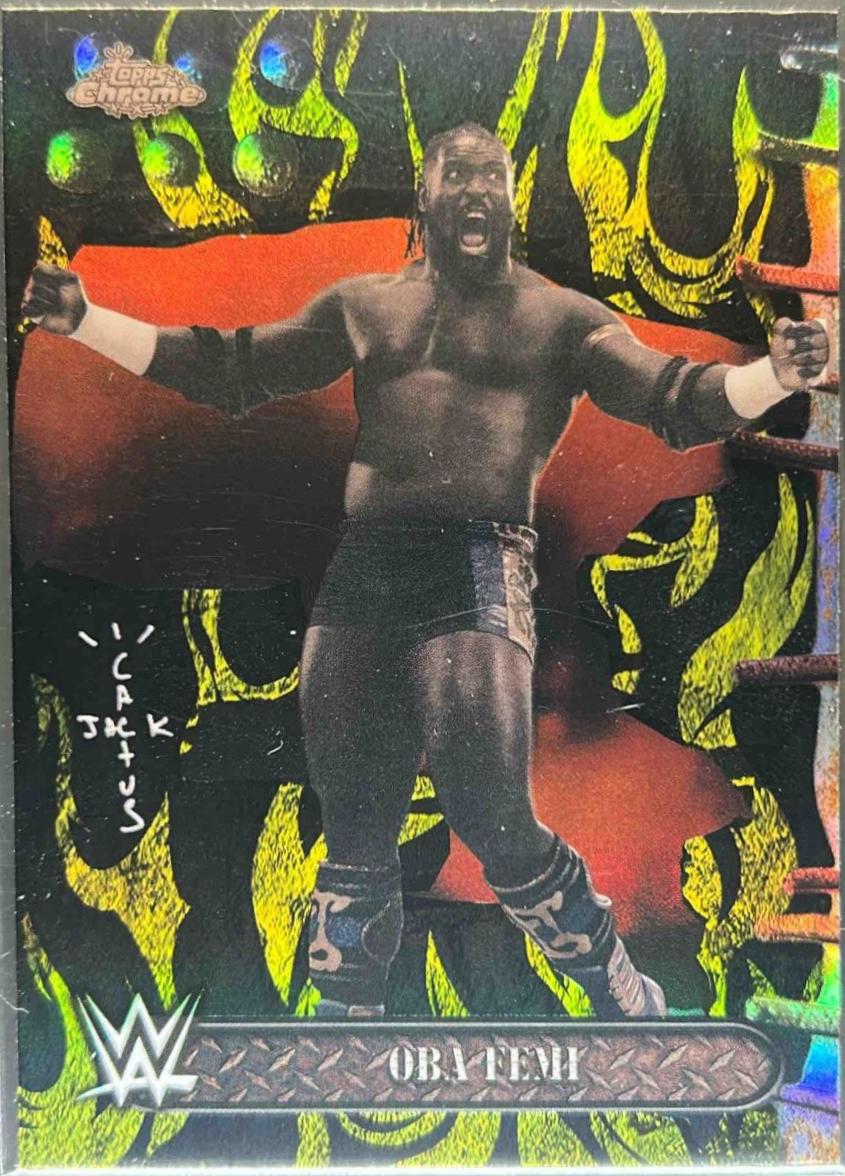 Oba Femi [Black Yellow Refractor] #36