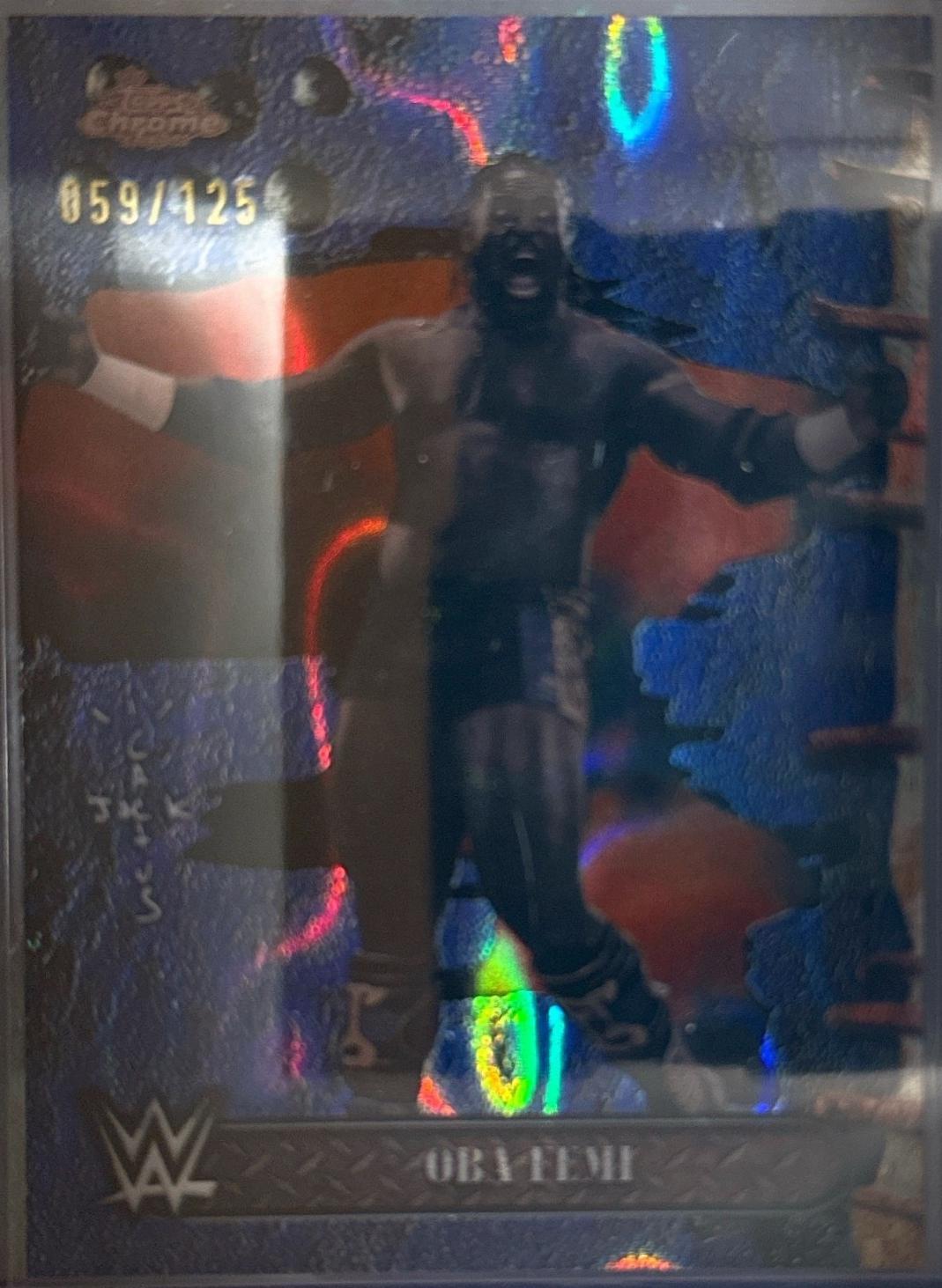 Oba Femi [Blue Sonar Refractor] #36