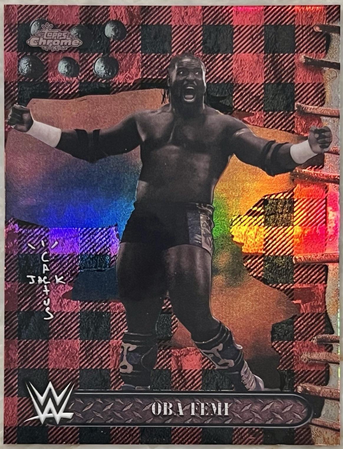 Oba Femi [Red Black Refractor] #36