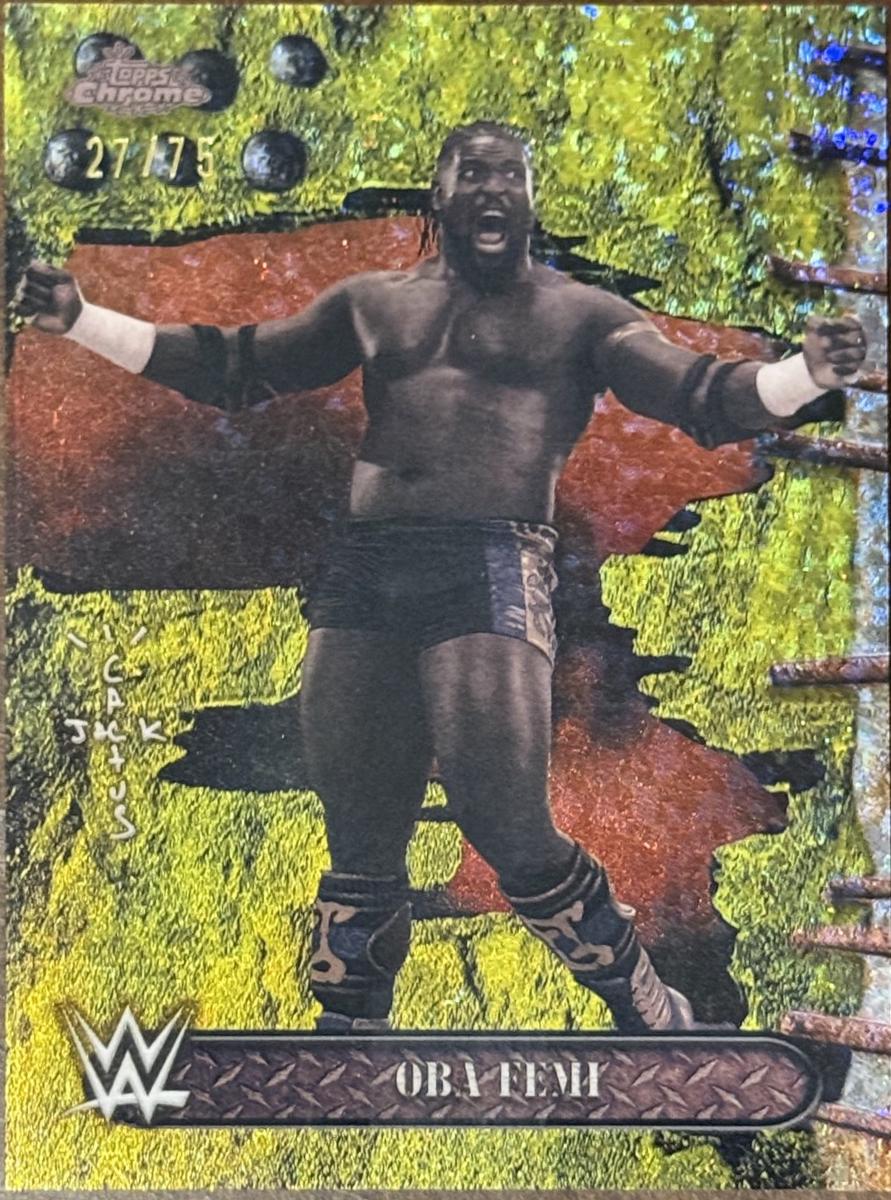Oba Femi [Yellow Mini Diamonds Refractor] #36