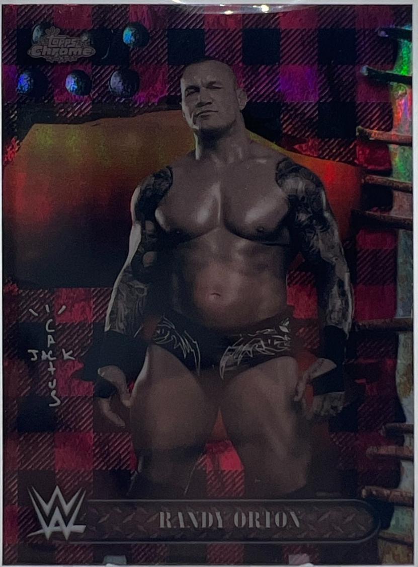 Randy Orton [Black Refractor] #7