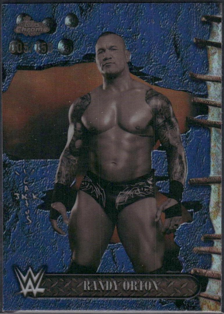 Randy Orton [Blue Refractor] #7