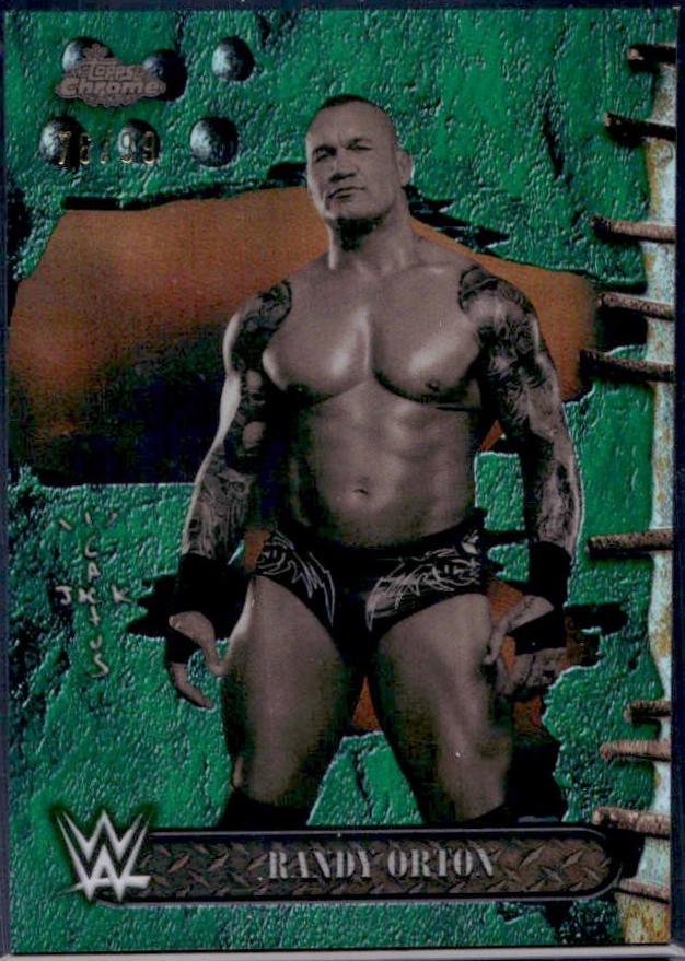 Randy Orton [Green Refractor] #7
