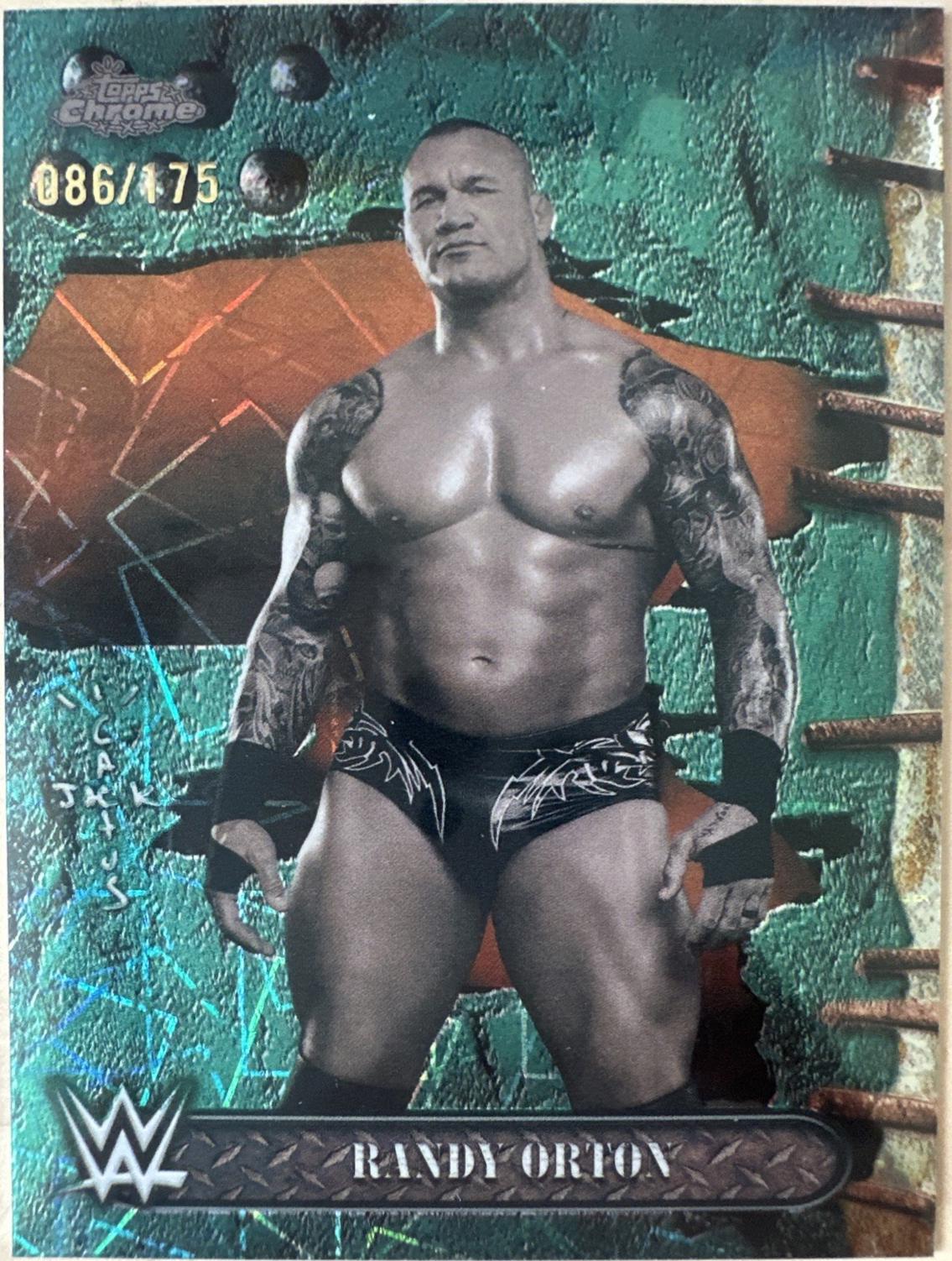 Randy Orton [Teal Lasers Refractor] #7