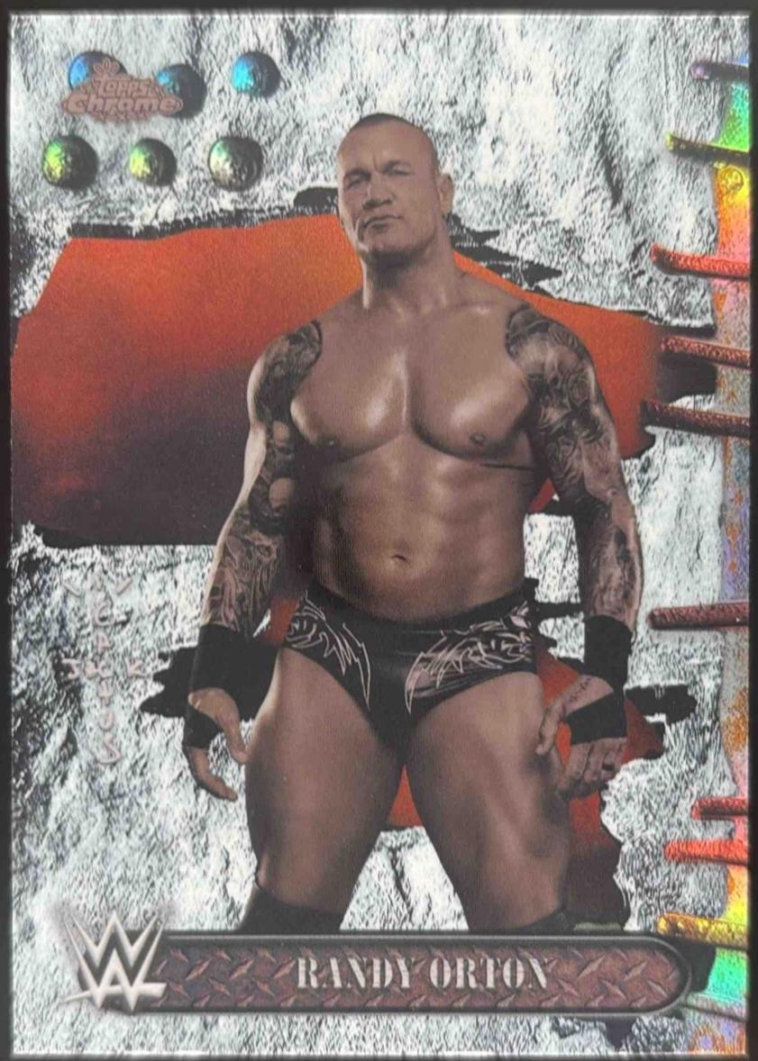 Randy Orton [White Refractor] #7