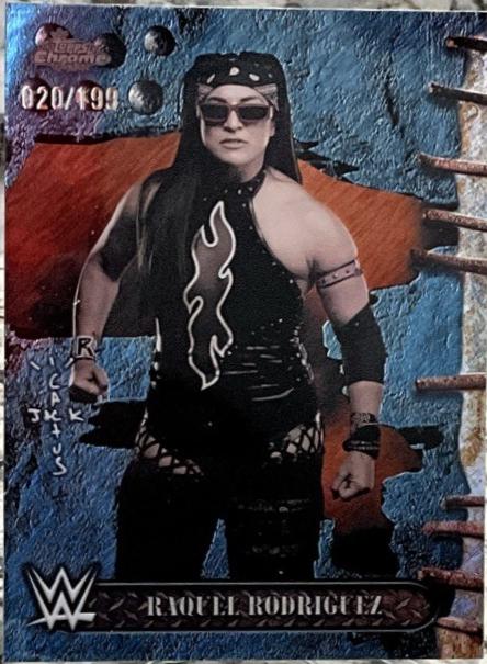 Raquel Rodriguez [Aqua Shimmer Refractor] #49