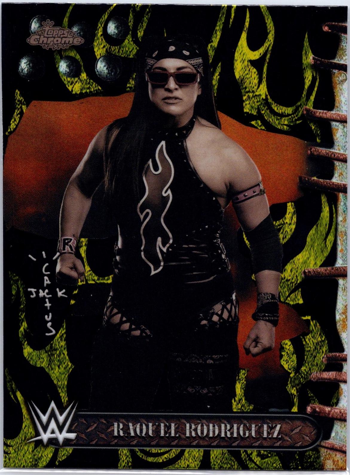 Raquel Rodriguez [Black Yellow Refractor] #49