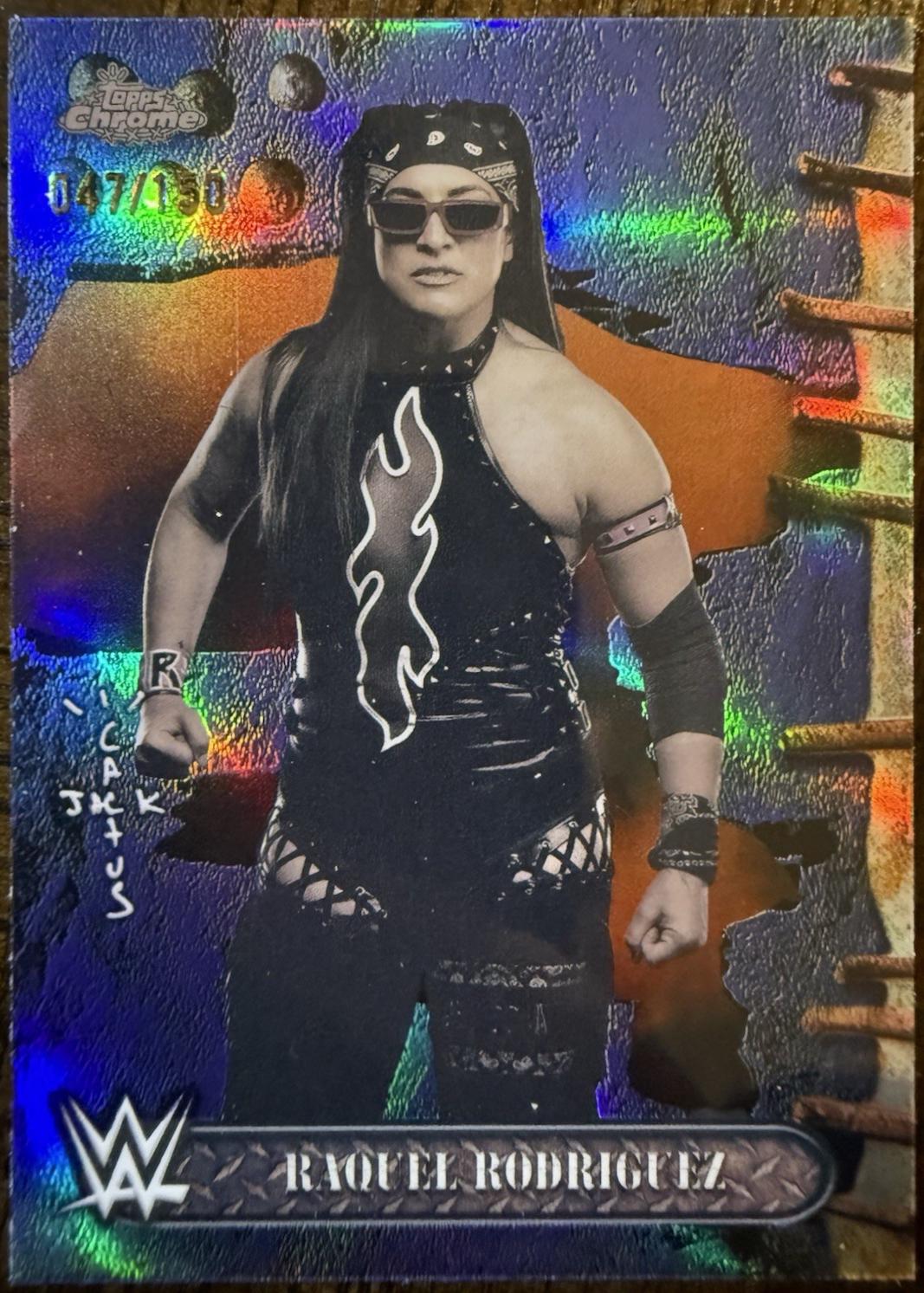 Raquel Rodriguez [Blue Refractor] #49