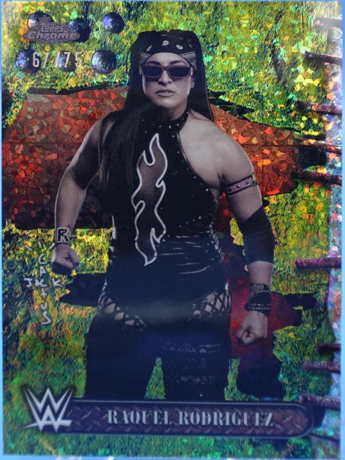 Raquel Rodriguez [Yellow Mini Diamonds Refractor] #49