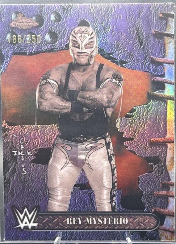 Rey Mysterio [Purple Refractor] #6