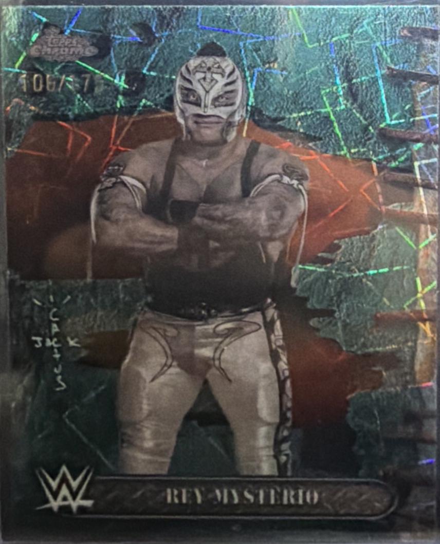 Rey Mysterio [Teal Lasers Refractor] #6