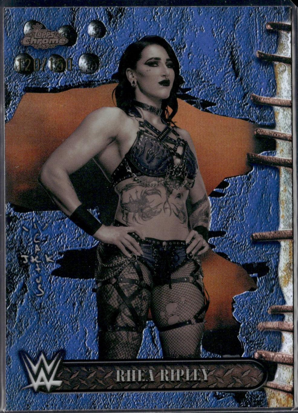 Rhea Ripley [Blue Refractor] #2
