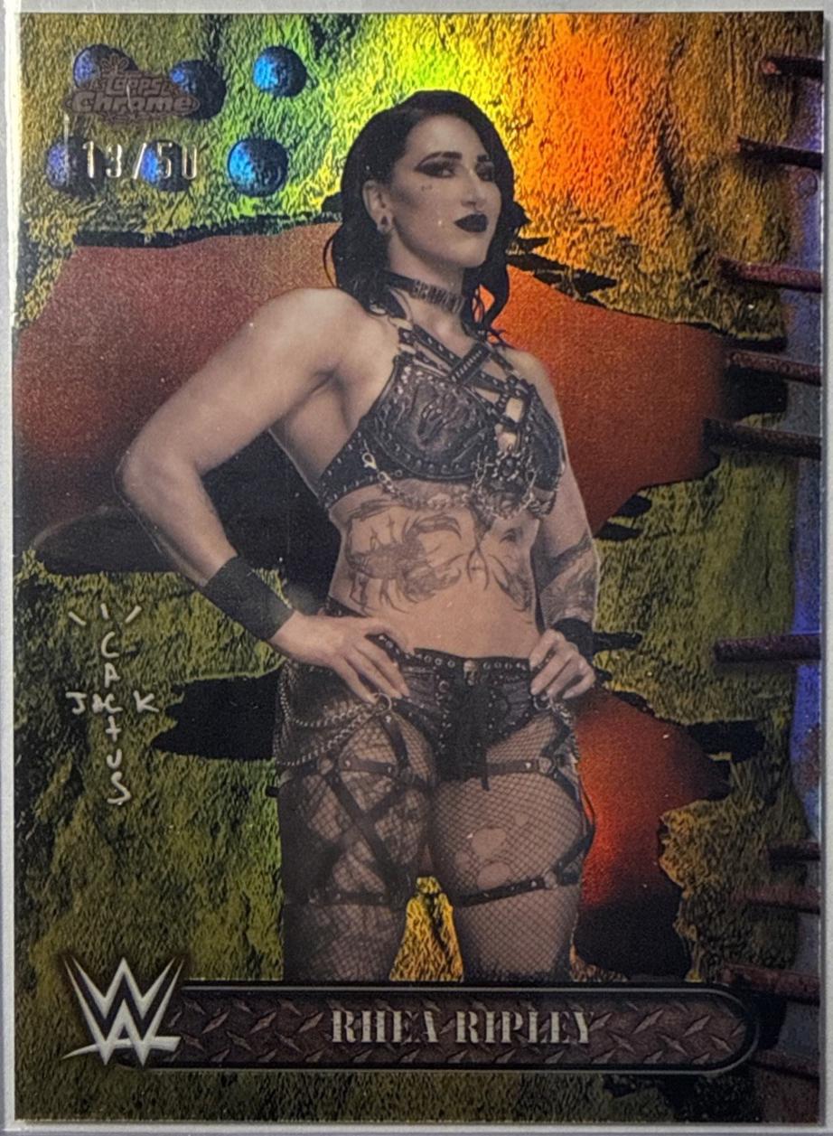 Rhea Ripley [Gold Refractor] #2