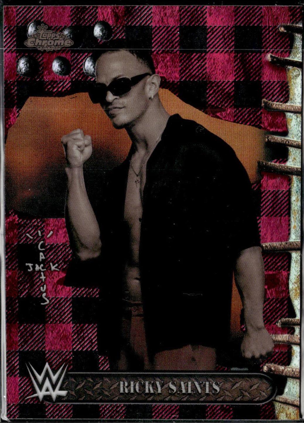 Ricky Saints [Red Black Refractor] #24