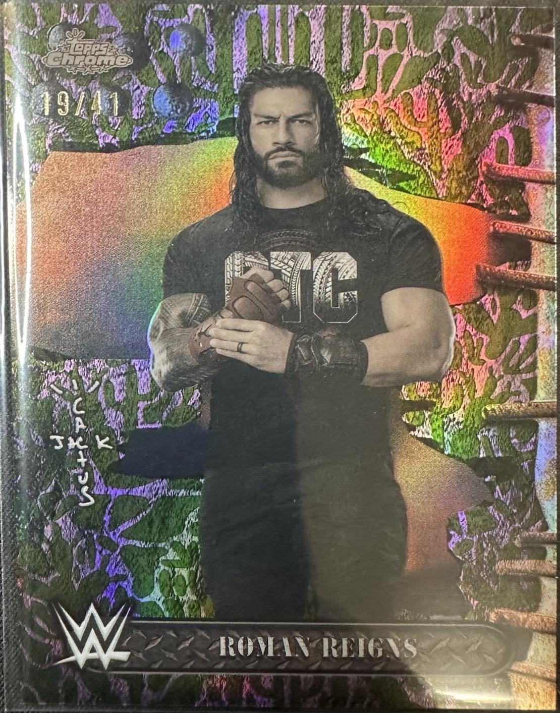 Roman Reigns [Cactus Jack Refractor] #25