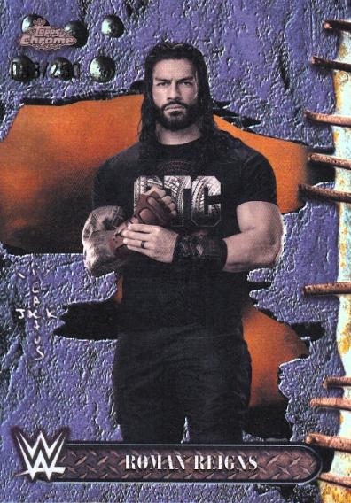 Roman Reigns [Purple Refractor] #25