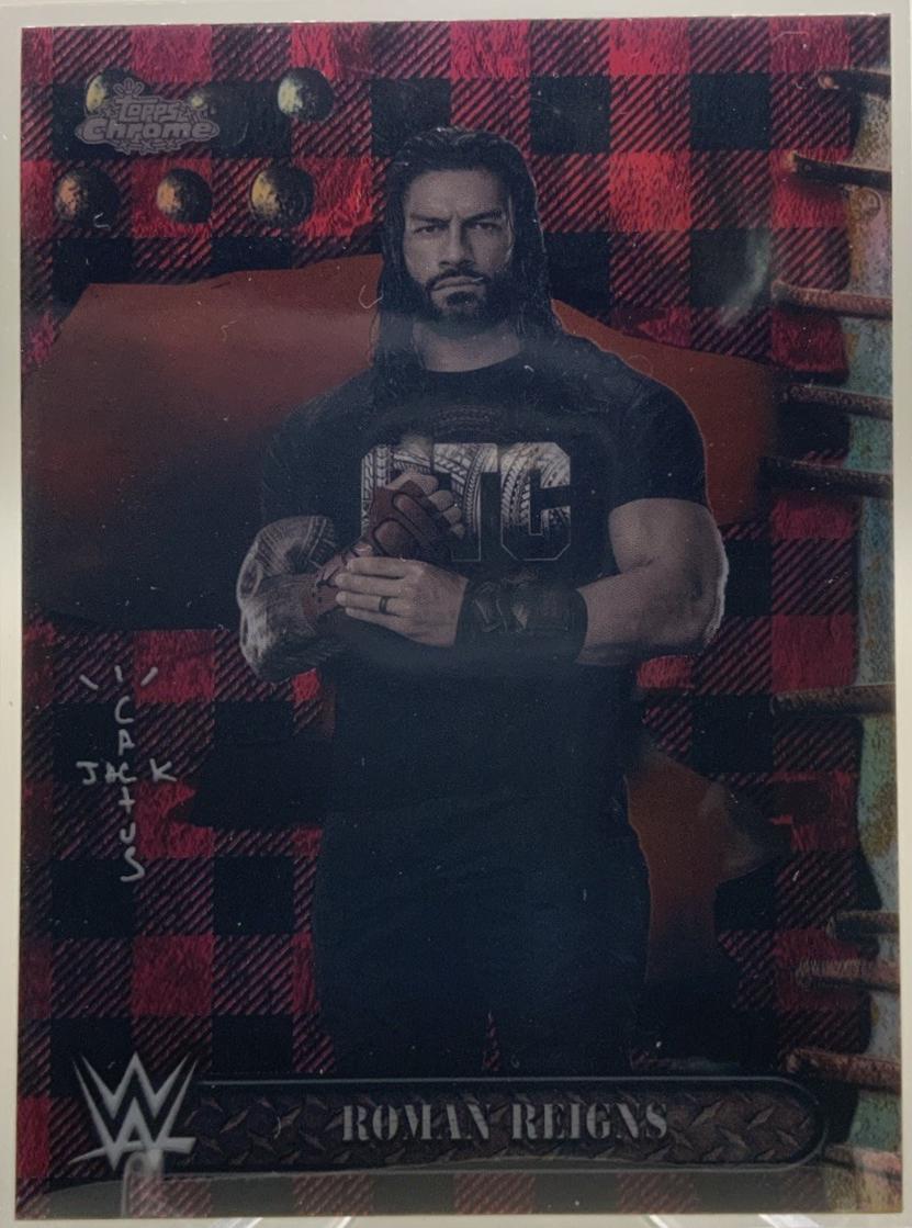 Roman Reigns [Red Refractor] #25