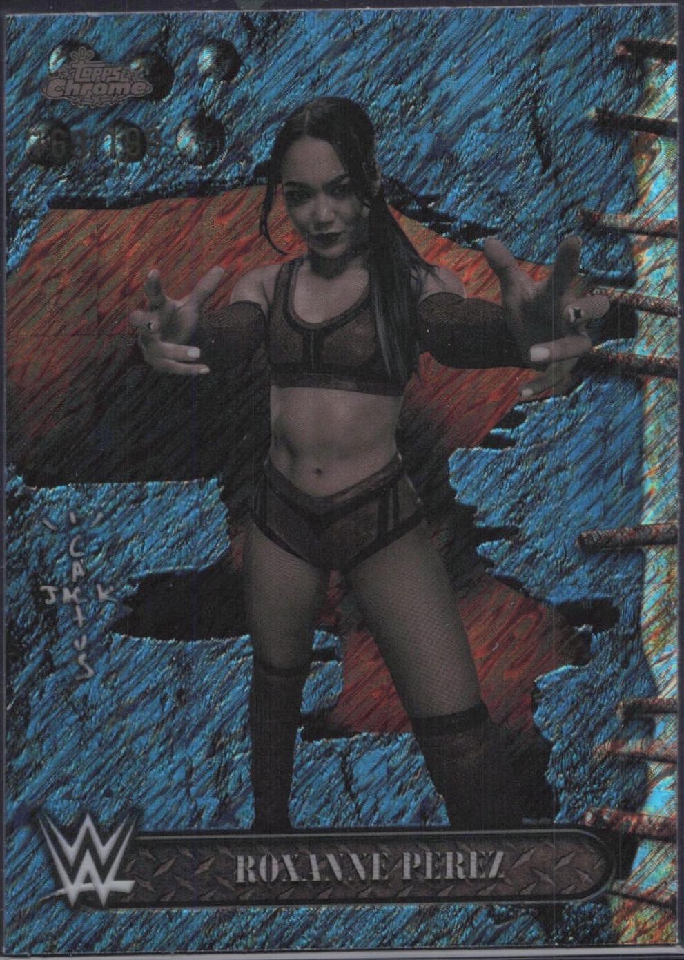 Roxanne Perez [Aqua Shimmer Refractor] #27