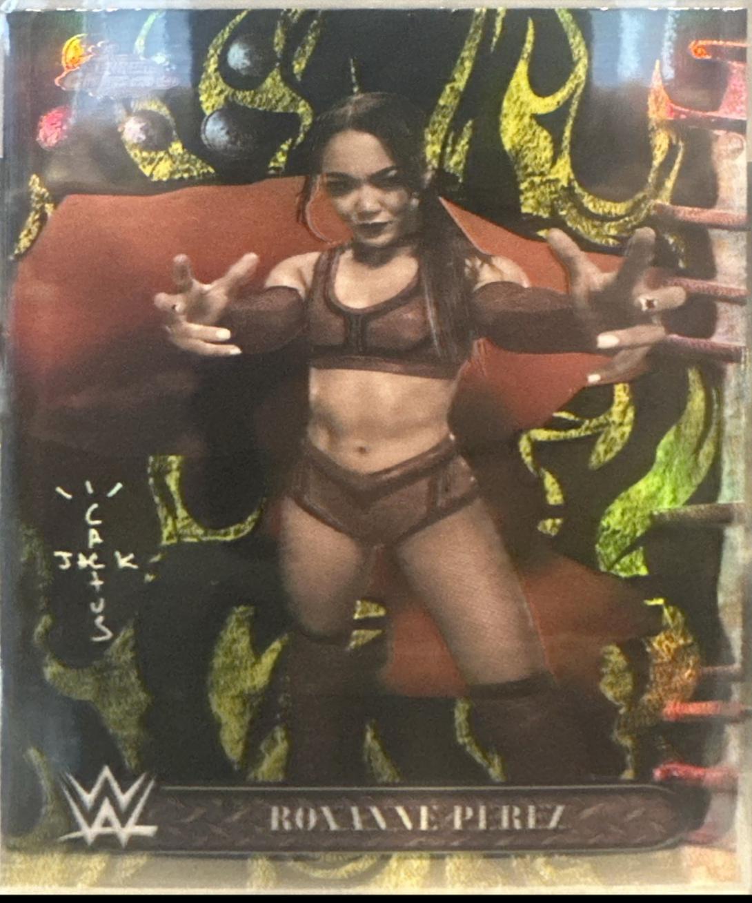 Roxanne Perez [Black Yellow Refractor] #27
