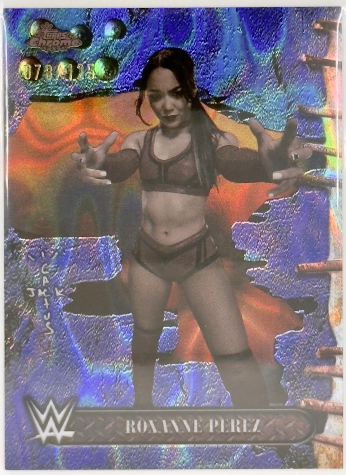 Roxanne Perez [Blue Sonar Refractor] #27