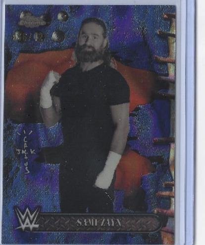 Sami Zayn [Blue Sonar Refractor] #72