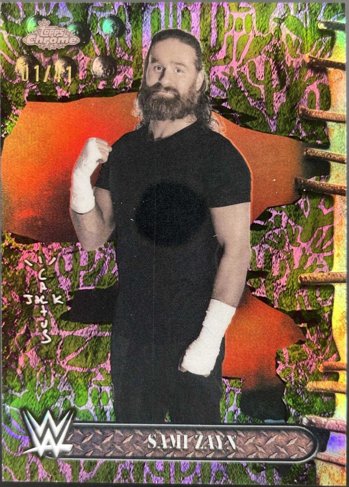 Sami Zayn [Cactus Jack Refractor] #72