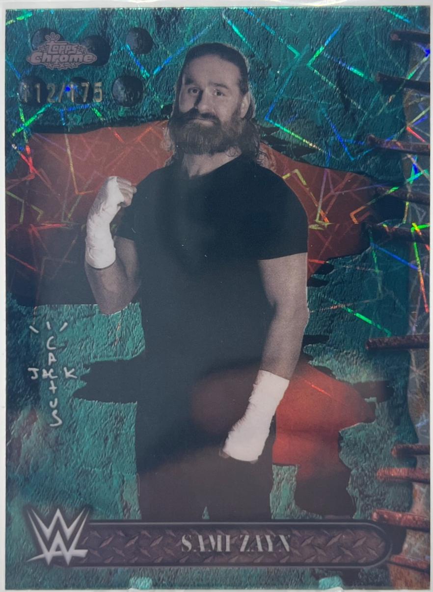 Sami Zayn [Teal Lasers Refractor] #72