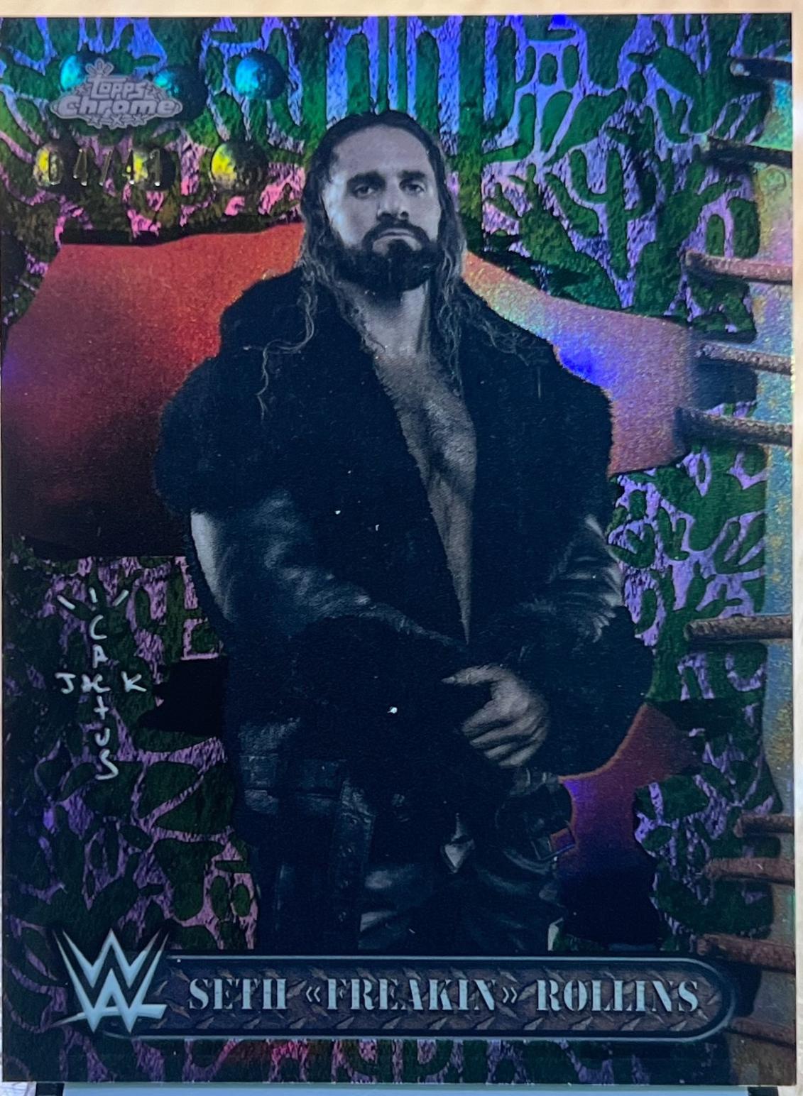 Seth Freakin Rollins [Cactus Jack Refractor] #17