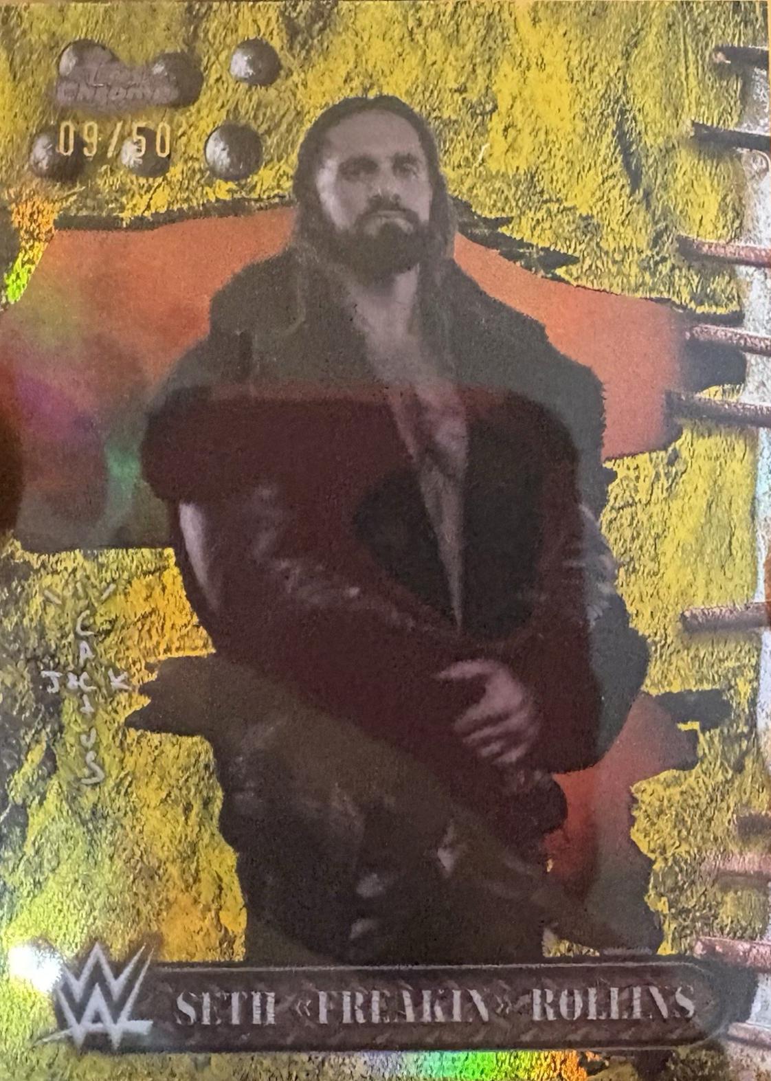 Seth Freakin Rollins [Gold Refractor] #17