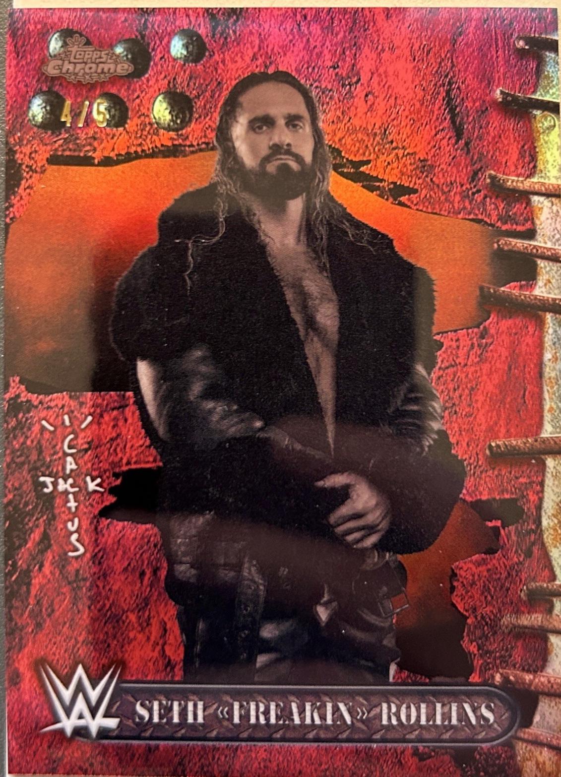 Seth Freakin Rollins [Red Refractor] #17