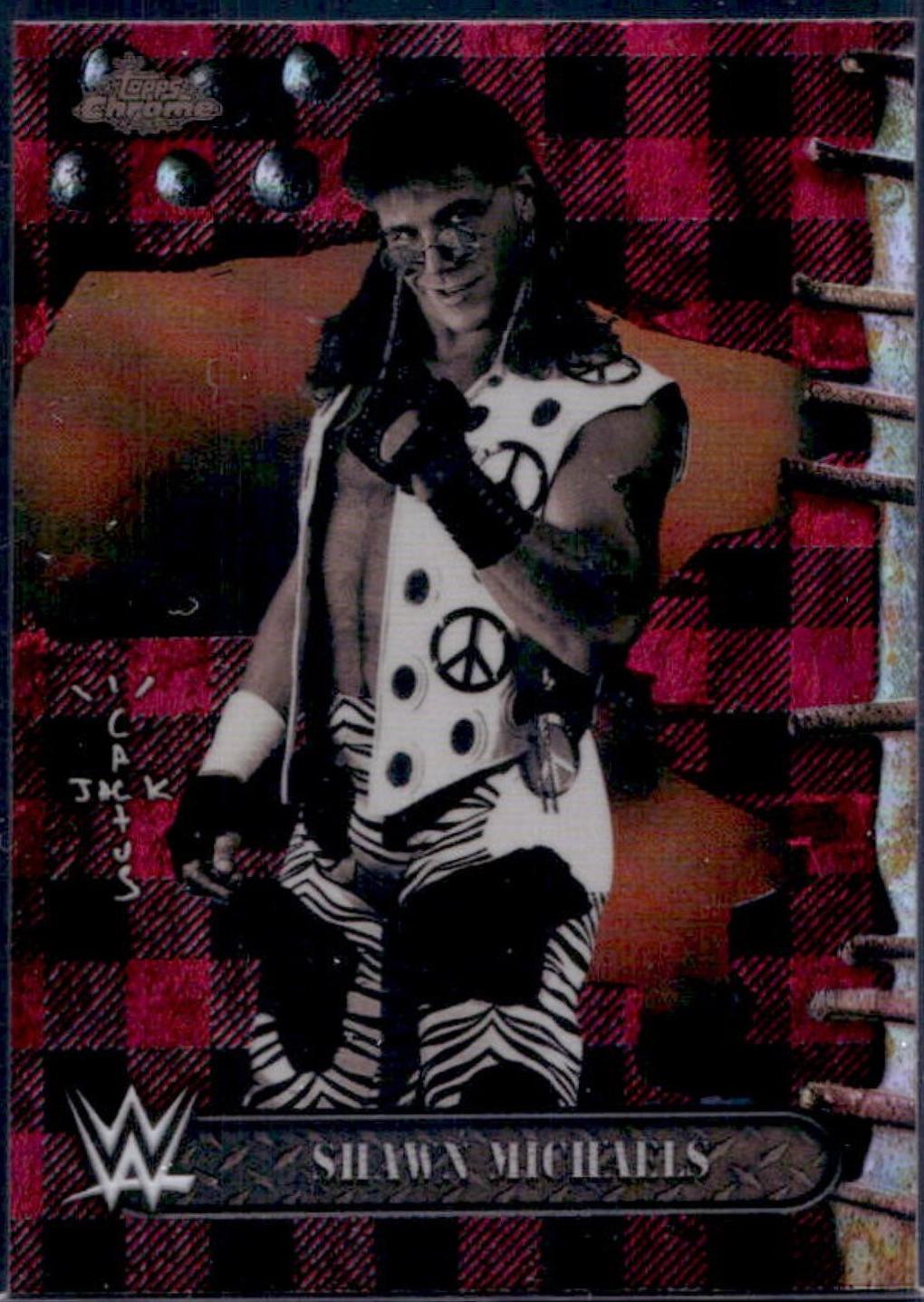 Shawn Michaels [Red Black Refractor] #80