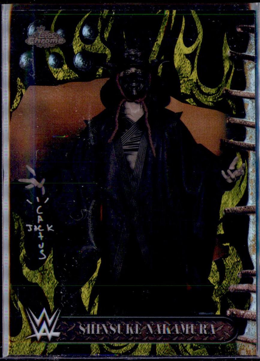 Shinsuke Nakamura [Black Yellow Refractor] #41
