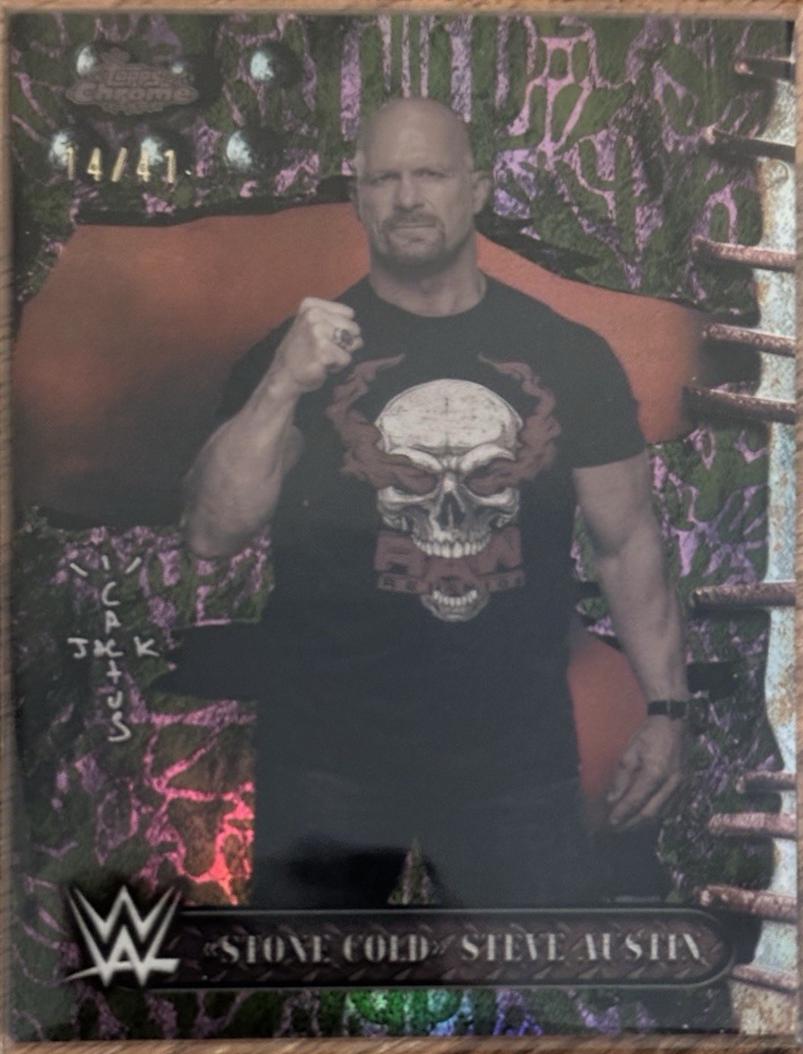 Stone Cold Steve Austin [Cactus Jack Refractor] #70