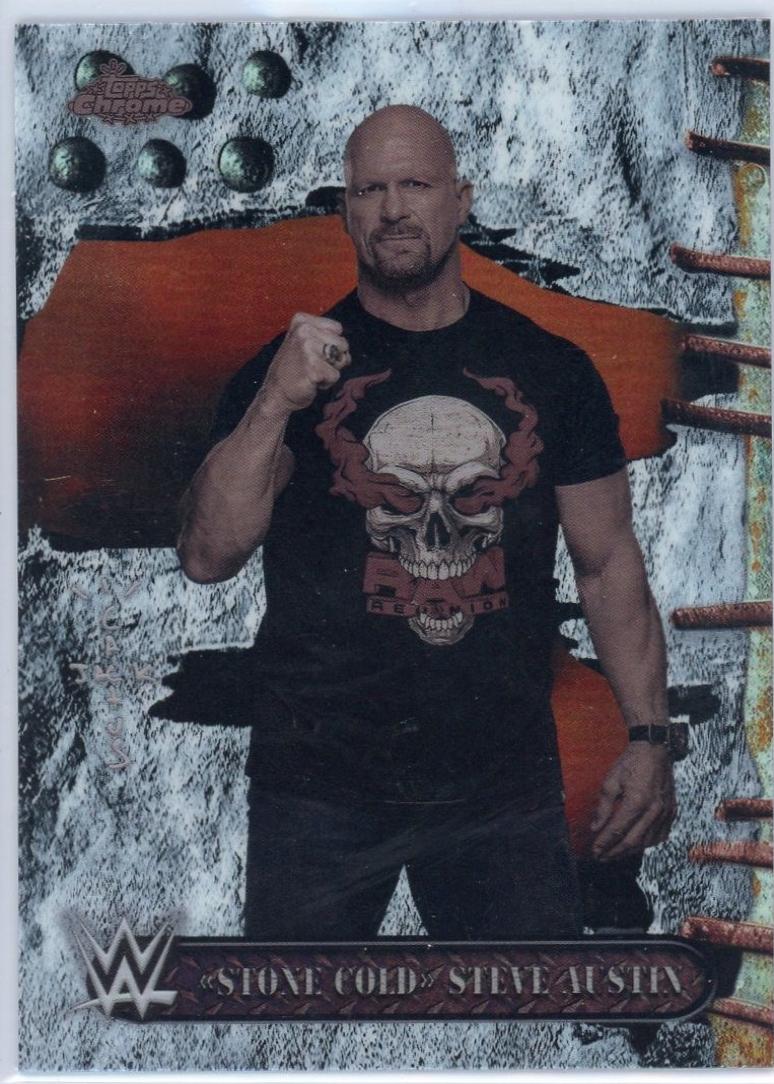 Stone Cold Steve Austin [White Refractor] #70