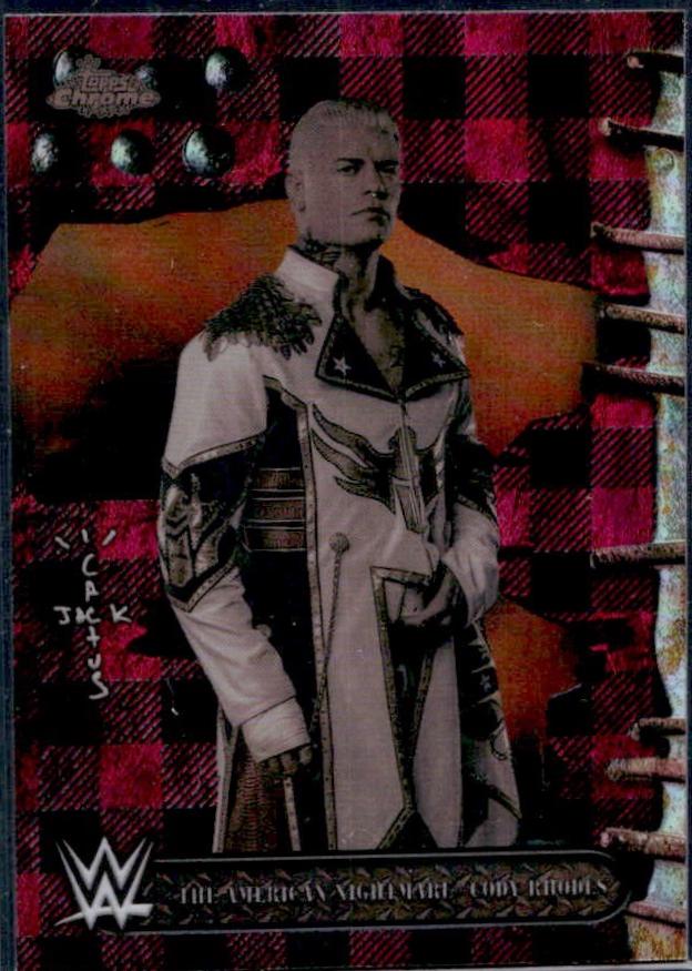 The American Nightmare Cody Rhodes [Red Black Refractor] #10