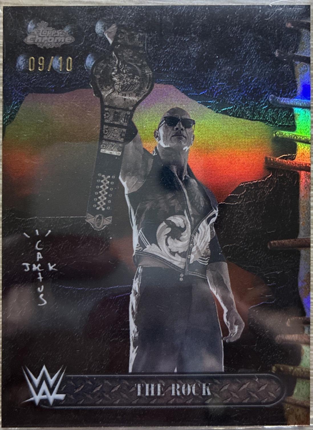The Rock [Black Refractor] #75