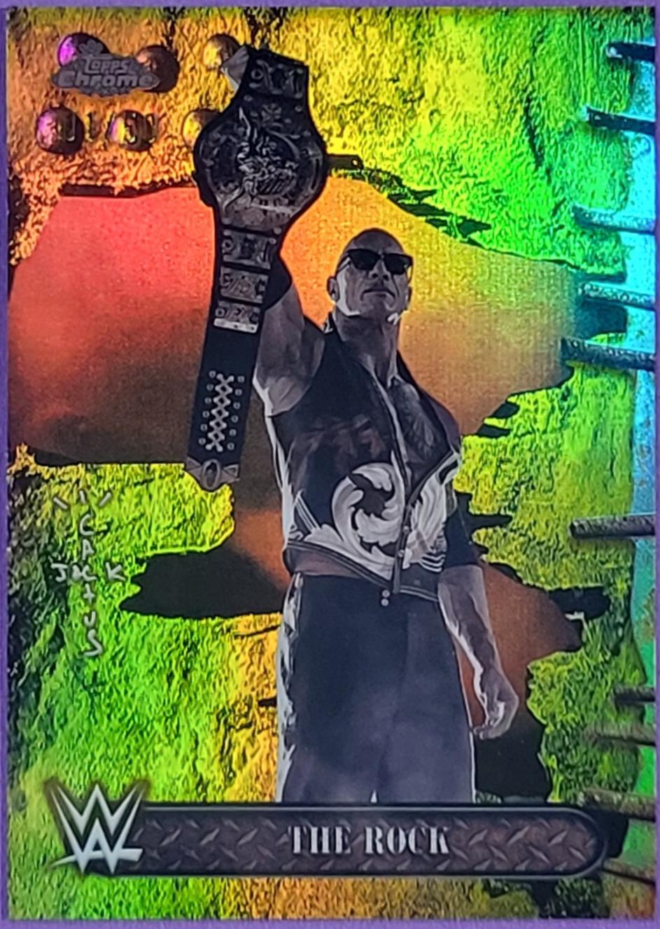 The Rock [Gold Refractor] #75