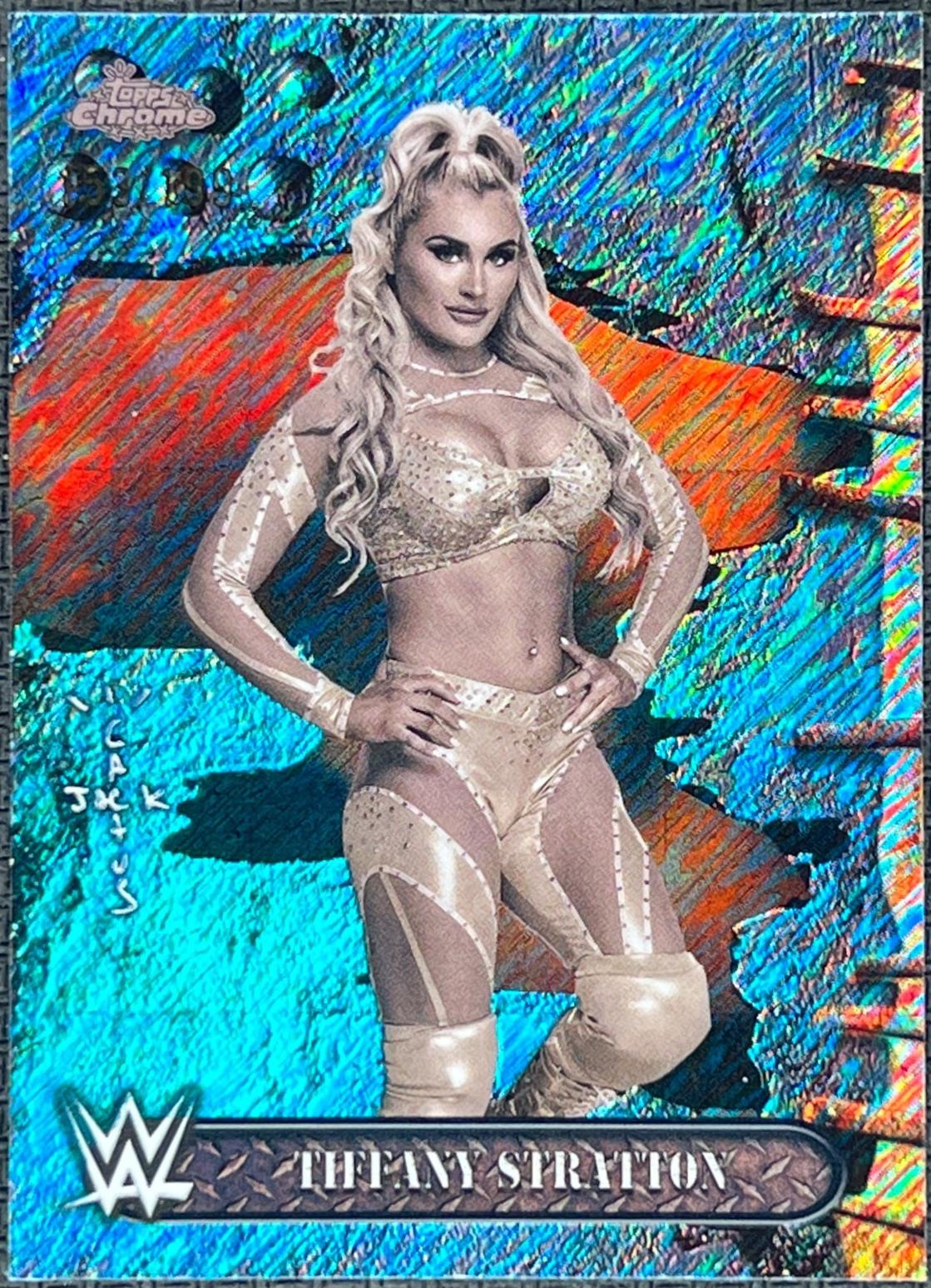 Tiffany Stratton [Aqua Shimmer Refractor] #16