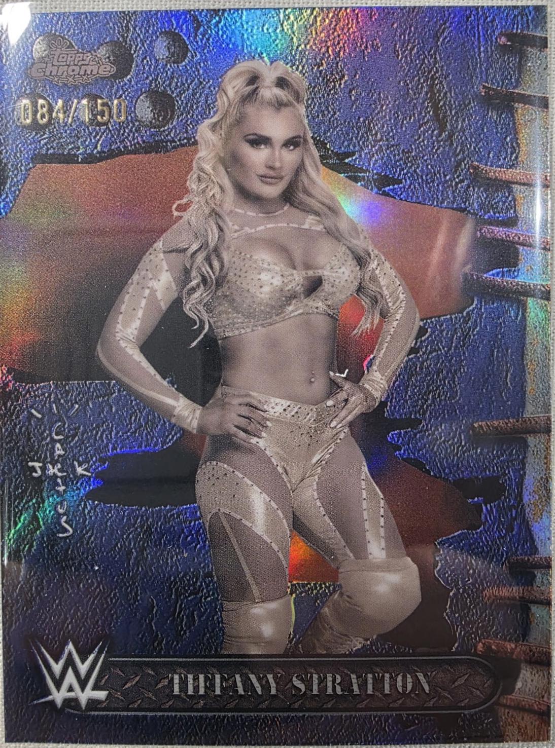 Tiffany Stratton [Blue Refractor] #16