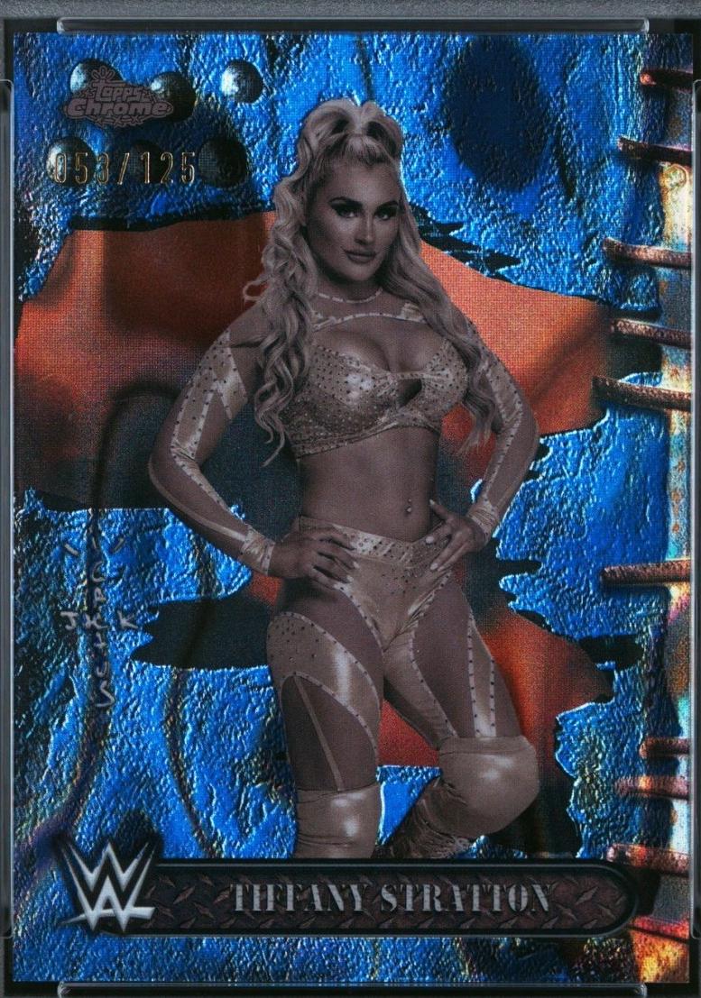 Tiffany Stratton [Blue Sonar Refractor] #16