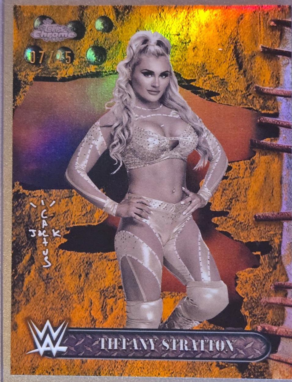 Tiffany Stratton [Orange Refractor] #16