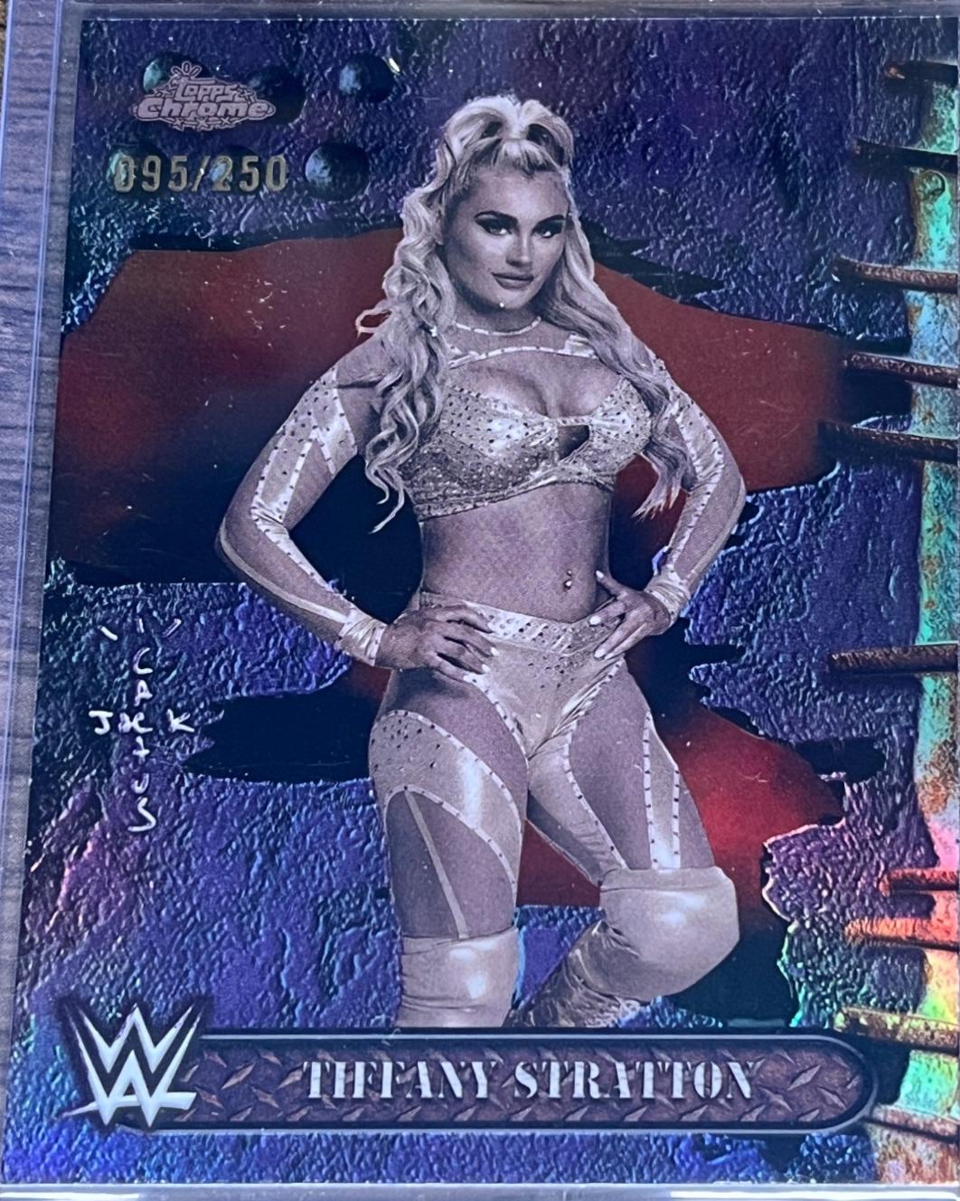Tiffany Stratton [Purple Refractor] #16