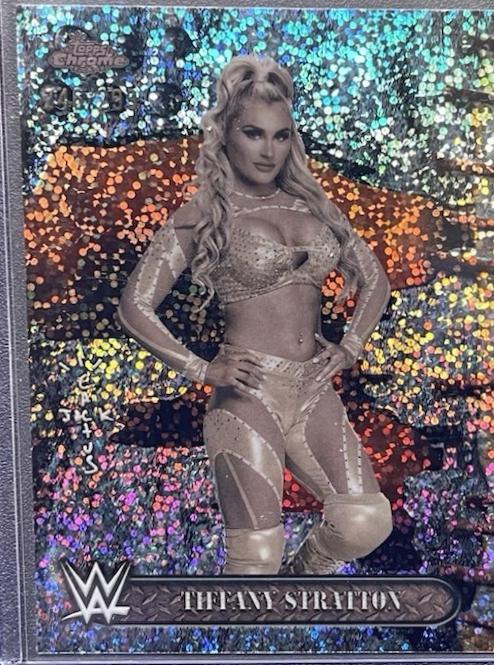 Tiffany Stratton [Yellow Mini Diamonds Refractor] #16