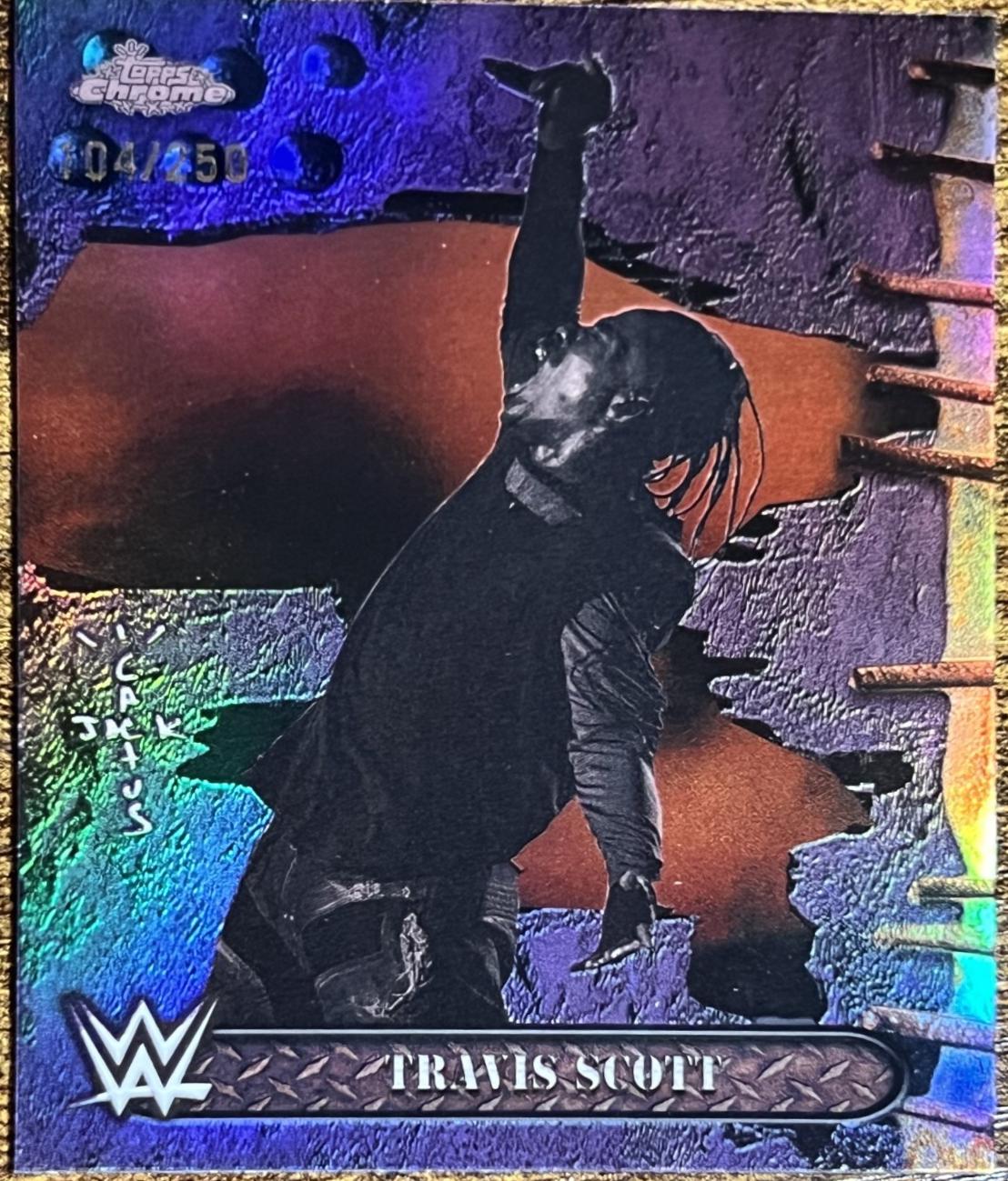 Travis Scott [Purple Refractor] #100