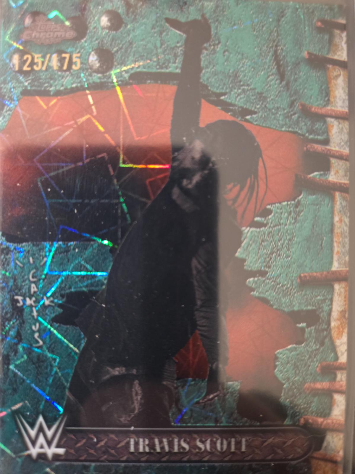 Travis Scott [Teal Lasers Refractor] #100