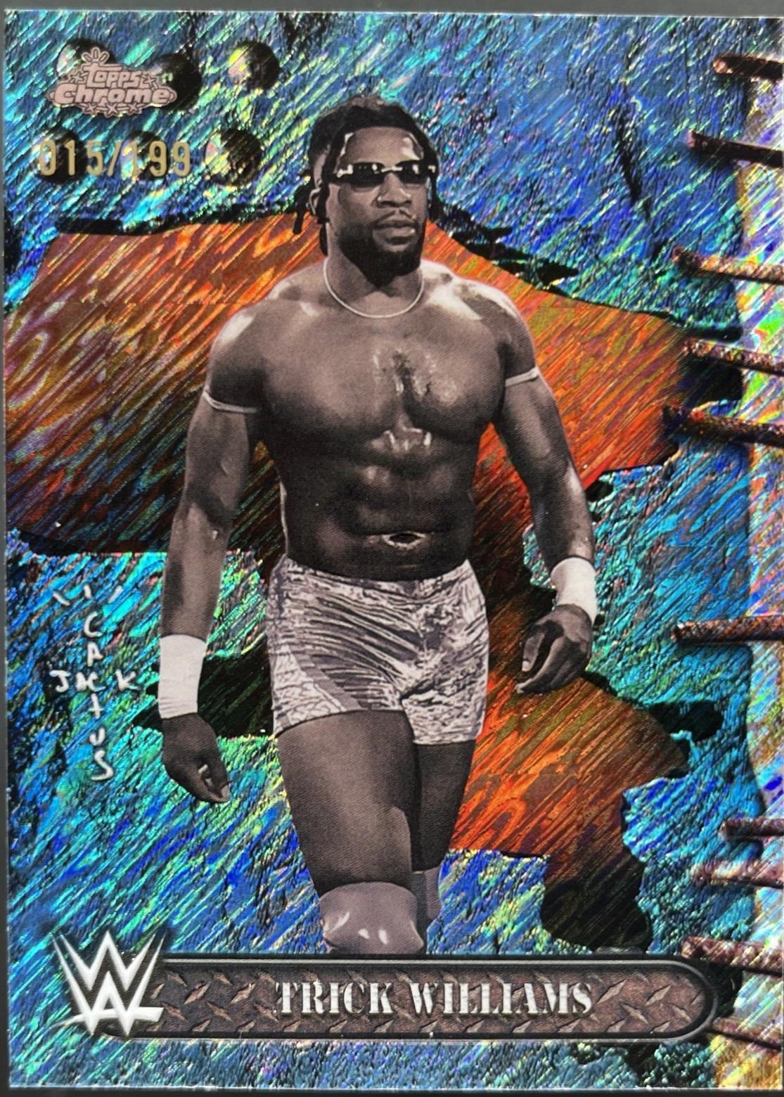 Trick Williams [Aqua Shimmer Refractor] #32