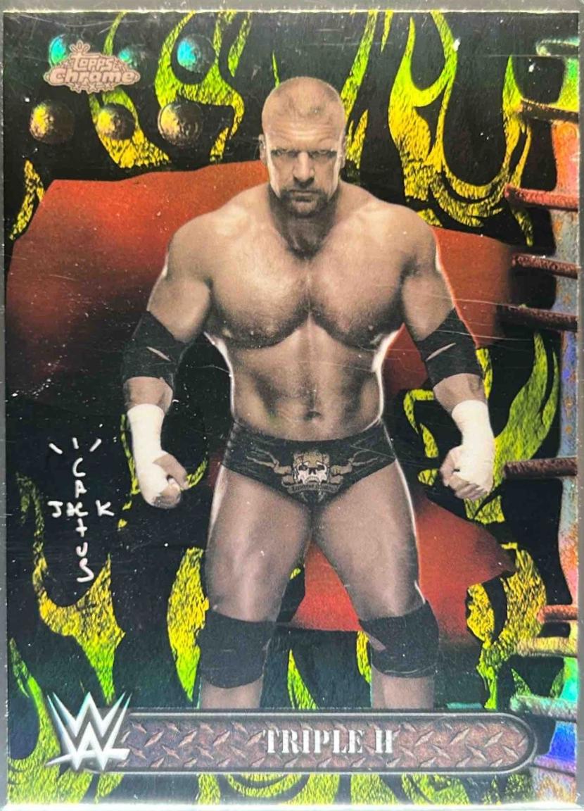 Triple H [Black Yellow Refractor] #30