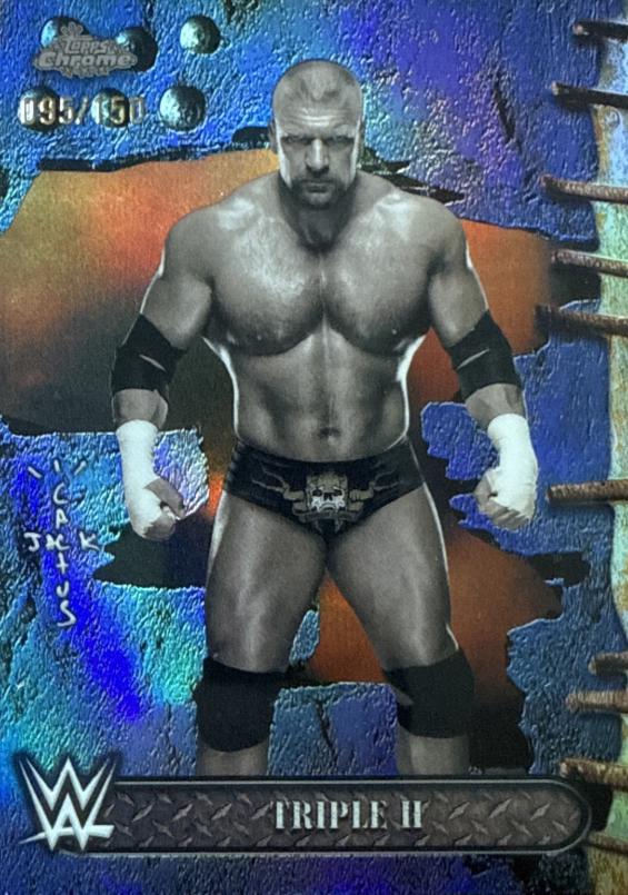 Triple H [Blue Refractor] #30