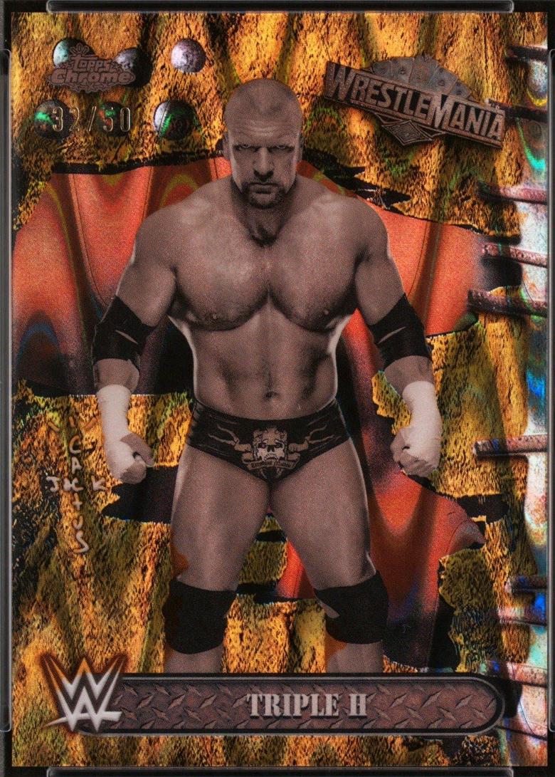 Triple H [Gold Refractor] #30